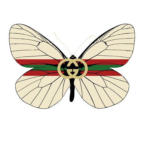 gucci butterfly logo